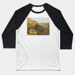 Italian Landscape by Thomas Cole Baseball T-Shirt